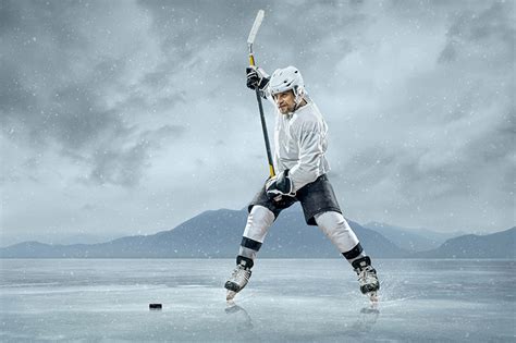 Fondos de Pantalla Hockey Varón Uniforme Hielo Casco Deporte descargar