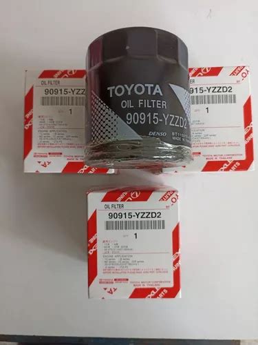 Filtro Aceite Motor Toyota Corolla Yaris Terios Bego Mercadolibre