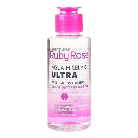 Ruby Rose Gua Micelar Ultra Hidrata Demaquila Ml Unick Make