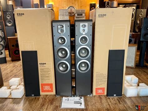 Mint Jbl Es Way Driver Tower Loudspeaker W Complete Original