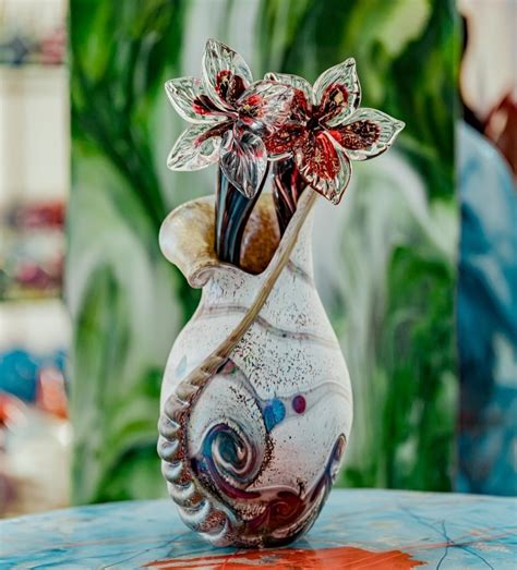 Decorative Hand Blown Glass From Malta Valletta Glass