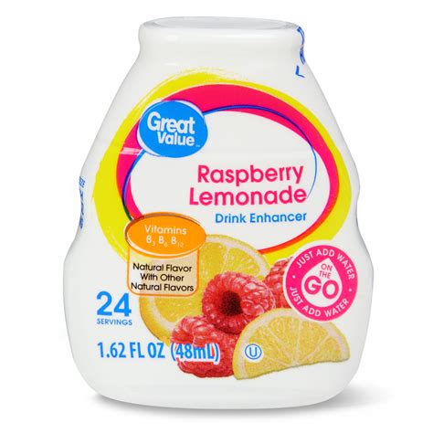 Great Value Raspberry Lemonade Drink Mix 162 Fl Oz