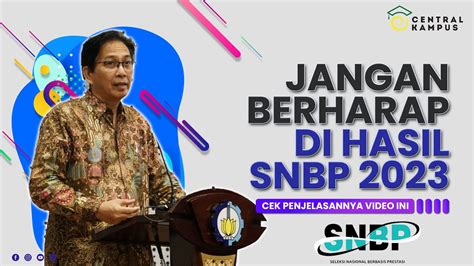 Terbaru Jangan Berharap Lolos Snbp 2023 Kok Bisa Wajib Tonton Video