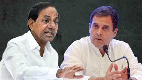 ‘absolutely No Question Of Trs Congress Ties’ Rahul Gandhi In Telangana Latest News India