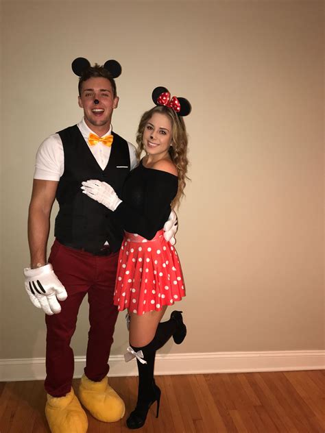 Minnie And Mickey Couple Costumes