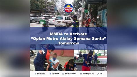 Oplan Semana Santa Ng Mmda Epektibo Na Bukas Rmn Networks