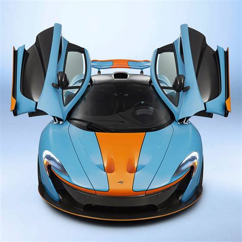 McLaren P1 Gets Amazing Gulf Livery