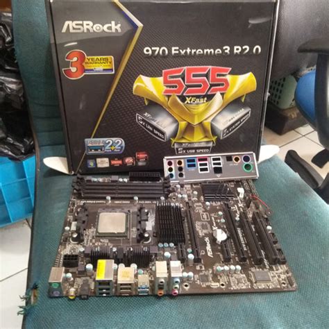 Jual Paket Motherboard AMD ASRock 970 Extreme 3 Dan Prosesor AMD FX