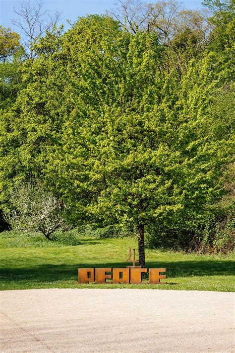 Promenade en Haute Saône Ile Art Malans Eurokorten Acier corten