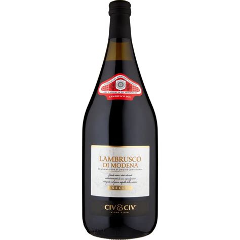 Vino Rosso Lambrusco Di Modena DOC Secco LE FOGLIE 1500 ML Coop Shop