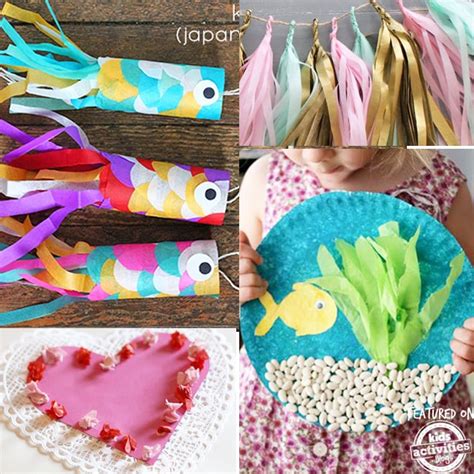 35+ {Adorable} Tissue Paper Crafts