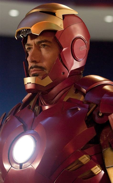 Robert Downey Jr Iron Man From Hottest Star Superheroes Villains