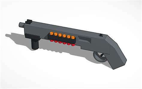 3d Design Tactical Shotgun Tinkercad