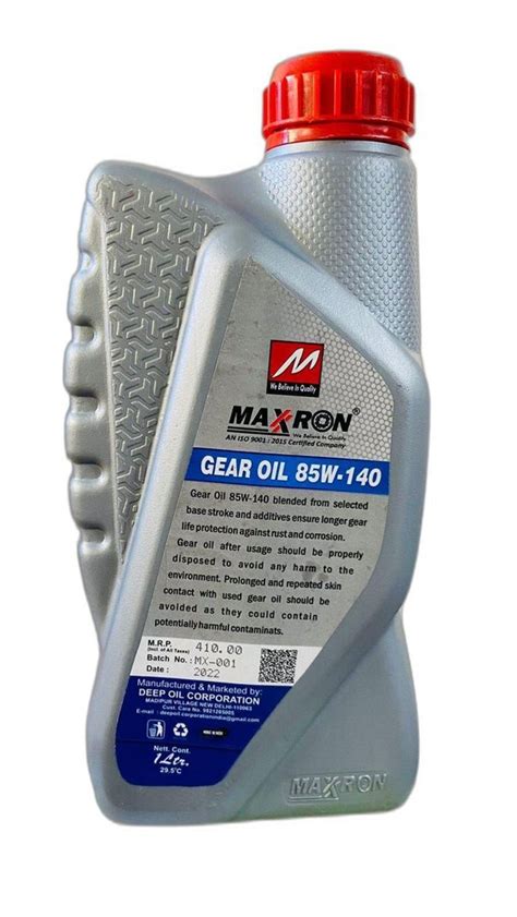 Maxxron W Gear Oil Bottle Of L At Rs Litre In New Delhi Id