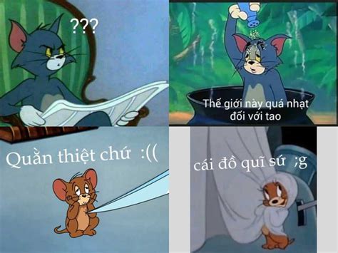 ổng hợp bộ tom and jerry meme cực hài hước dễ thương | Coolmate - Coolmate