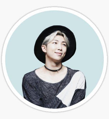 Namjoon Rap Monster Sticker Yoongi Rapmon Kim Namjoon Bts 2015