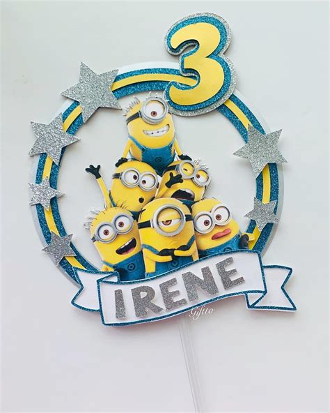 Minion Cake Topper Printable