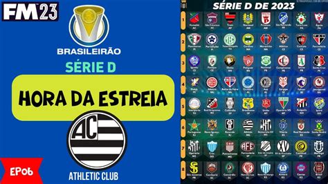 Hora De Estrear Na S Rie D Ep Athletic Club Fm Athletic