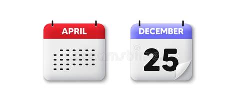 25th Day Of The Month Icon Event Schedule Date Calendar Date 3d Icon