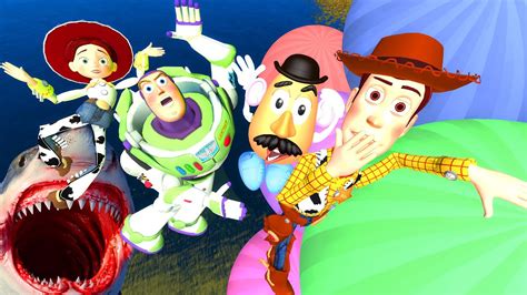 Toy Story Animations And Ragdolls Woody Buzz Lightyear Mr Potato