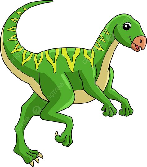 Qantassaurus Dinosaurio Dibujos Animados De Colores Clipart Color Dibujos Animados Llenos De