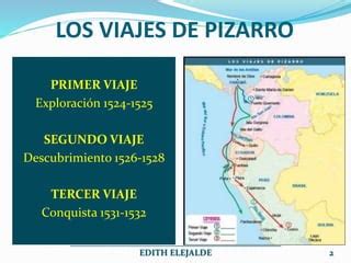 TERCER VIAJE DE FRANCISCO PIZARRO PPT