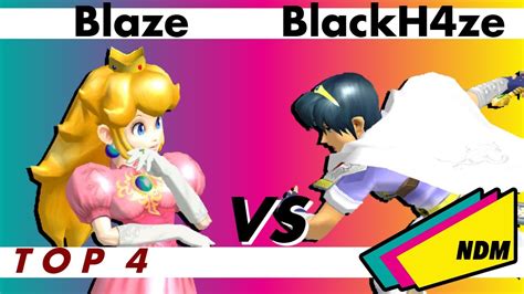 NDM Online Qualifier 4 Fys Blaze Peach Vs BlackH4ze Marth