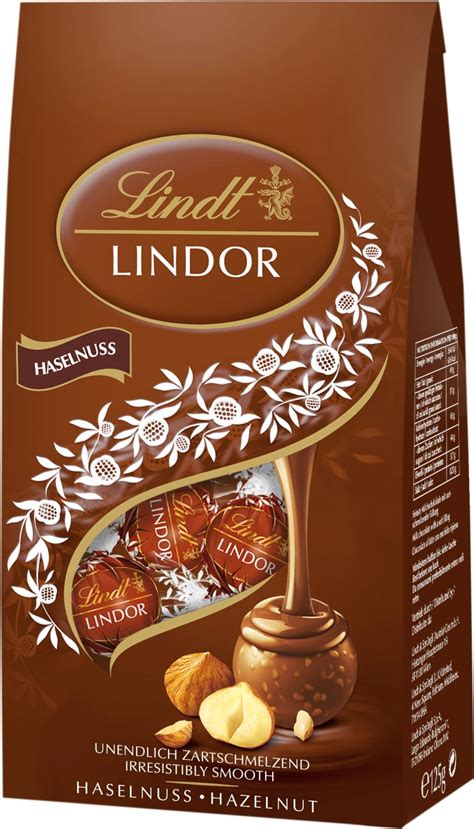 Lindt Lindor Kugeln Haselnuss 125 g Piccantino Onlineshop Österreich