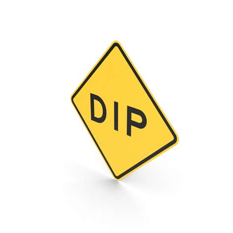 Dip Road Sign PNG Images & PSDs for Download | PixelSquid - S120435096