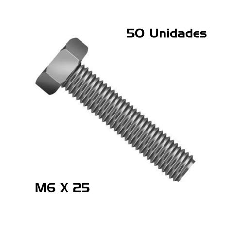 Parafuso Sextavado M X Inox Ma Rosca Inteira Und Loja Brafer