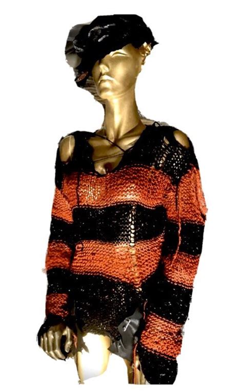 Freddy Krueger Sweater | Etsy