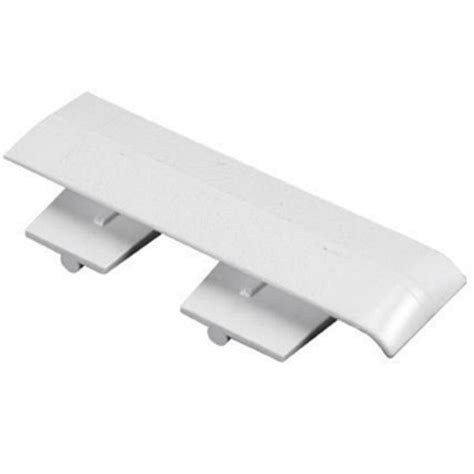 Wiremold 5406T WH Non Metallic Twin Snap Cover Clip PVC White For Use