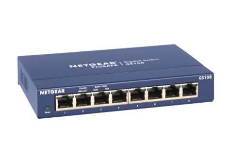 Gigabit Unmanaged Switch Series GS108 NETGEAR