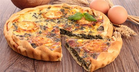 Tarte aux épinards et chèvre Recettes en Famille