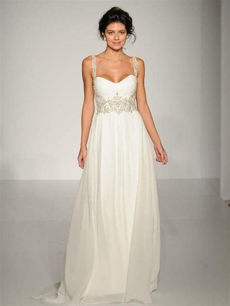 Chiffon Wedding Dresses For A Romantic Bridal Look Modwedding