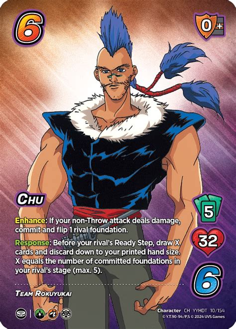 Chu Yu Yu Hakusho Dark Tournament Universus