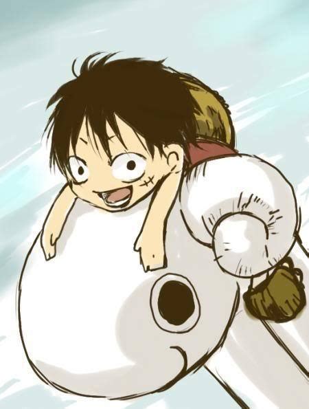 Chibi Luffy - Monkey D. Luffy Fan Art (12881991) - Fanpop