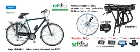 Koga Elektrisch Maken Ebike Efos Ombouwset Om U Fiets Elektrisch Te Maken