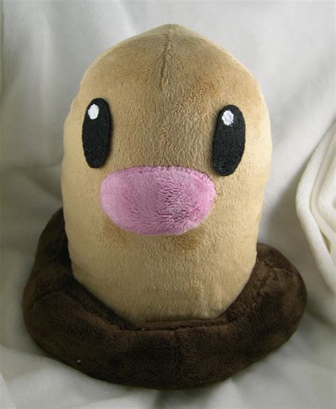 Diglett Plush Commission By Bladespark On Deviantart