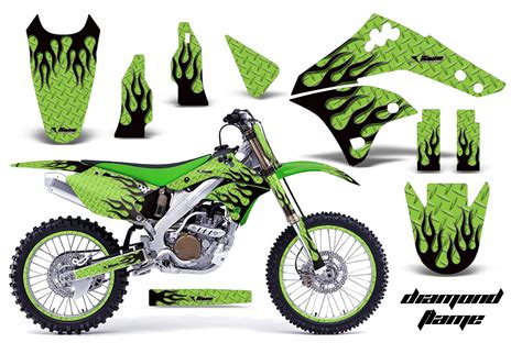 Kawasaki Kx250f 2006 2008 Graphics Kit