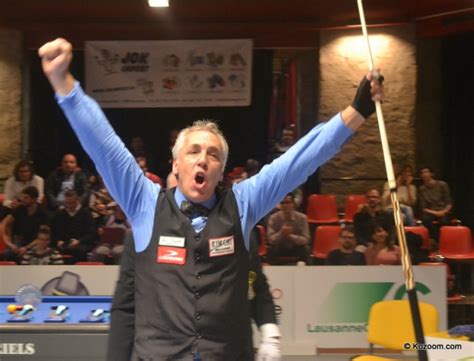 Carom Billiard Brilliant Double For Marco Zanetti In Lausanne 3 Cushion