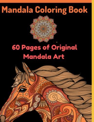 Mandala Coloring Book: 60 pages of original mandala art by Kate Kay ...