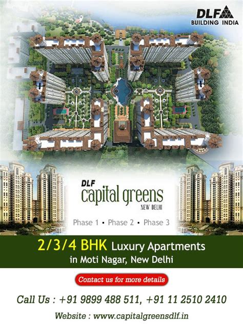 A Unique Designed Dlf Capital Greens” By Dlf Group Located In Shivaji