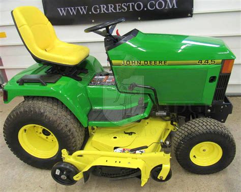 John Deere 445: Specs, Engine, Transmission, Dimensions