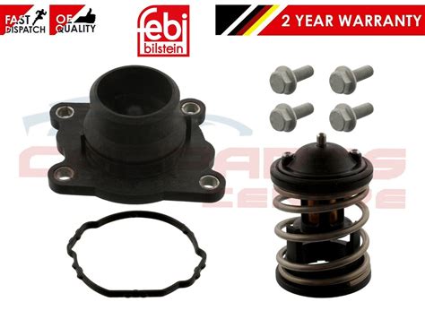 FOR BMW E90 E91 E93 318d 320d N47 ENGINE Thermostat Kit FEBI