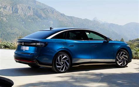 Volkswagen ID 7 sedã de luxo elétrico surge 700 km de autonomia