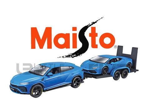 MAISTO 1/24 – LAMBORGHINI Urus + Huracan - Five Diecast