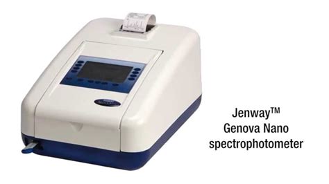 Bibby Scientific Jenway Genova Nano Spectrophotometer Youtube