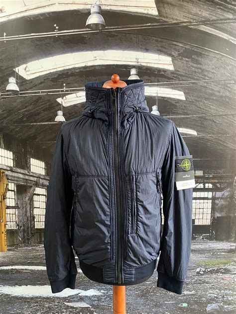 Stone Island Garment Dyed Crinkle Reps Ny Jacket X Clothing