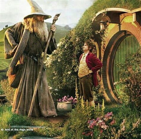 Gandalf The Grey And Bilbo Baggins The Hobbit The Hobbit Gandalf